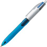 BIC BOLIGRAFO 4 COLORES GRIP 1.0 0.4mm AZUL 887136